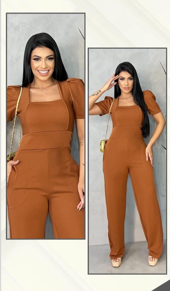 Jumpsuit with elastane